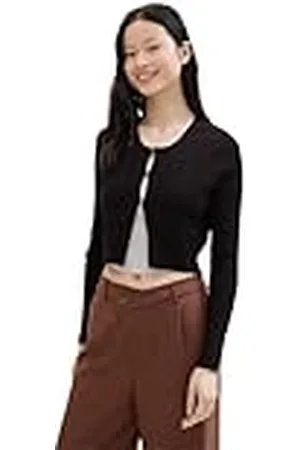 TOM TAILOR Basic bolero-vest voor dames, , L