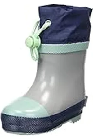 Playshoes Uniseks halfhoge gevoerde rubberlaarzen voor kinderen, , 25 EU