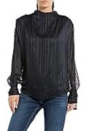 Replay Damesblouse Straight Fit, , XS