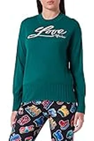 Moschino Dames Comfort Fit Long-Sleeved Pullover, , 42