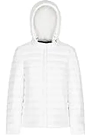 Geox Woman D JAYSEN DOWN JACKETS BRILLIANT WITE_54, , 48