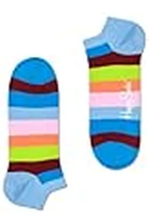 Happy Socks Stripe Low Sock, kleurrijke en leuke, Sokken voor Dames en Heren, (41-46)