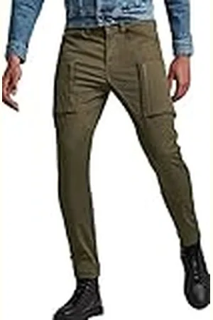 G-Star Raw heren Broek Zip Pocket 3d Skinny Cargo, ,28W / 32L
