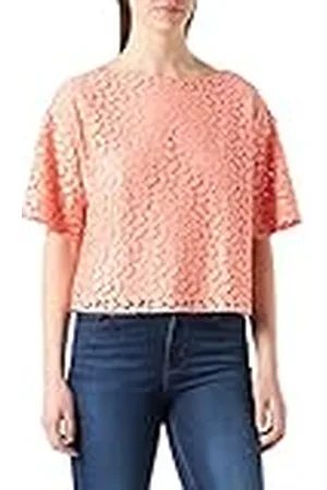 QS by s.Oliver Damesblouse met korte mouwen, regular fit, , 38