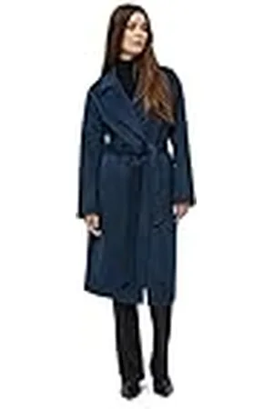 Minus Dames Chantal Coat, Black Iris, 12