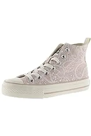 victoria Tribu Bandana Canvas Mid Boot & Retro Logo & Shiny Finish Sole 1057102 for Women 40