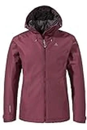 Schöffel Dames Ins Jacket Style Wildkar WMS, weerbestendig, warme outdoorjas met 2-weg stretch, ademend, waterdichte anorak met verstelbare capuchon