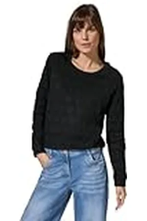CECIL Gewatteerd driehoekig T-shirt, , M