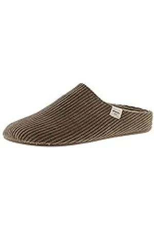 victoria Norte Unisex Corduroy Slippers & Sheepskin Type Insole 1081107 for Adults 46