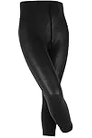 Falke Uniseks-kind Legging Cotton Touch K LE Katoen Eenkleurig 1 Paar, Zwart (Black 3000), 98-104