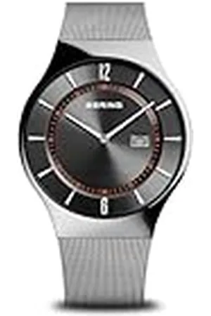 Bering Herenhorloge radio-uurwerk - radiogestuurde collectie met roestvrij staal en saffierglas 51640-077-A