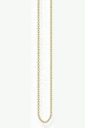 Thomas Sabo Damen-Kette ohne Anhänger Silber_vergoldet KE1105-413-39-L70