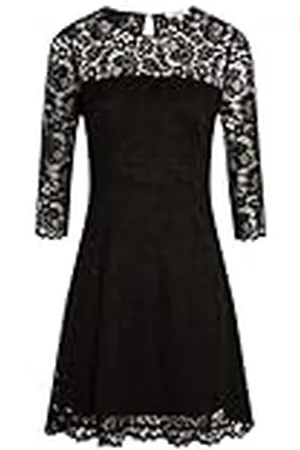 Morgan Korte jurk met kanten rug, , 32