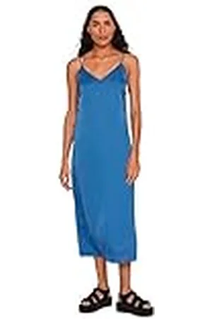 VILA Dames veellette singlet satijnen jurk/Su-Noos jurk, , 34