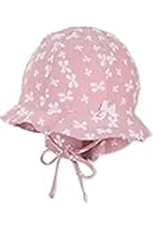 Sterntaler Uniseks kinderzonnehoed vlinders kinderhoed, zachtroze, normaal, , 49 cm
