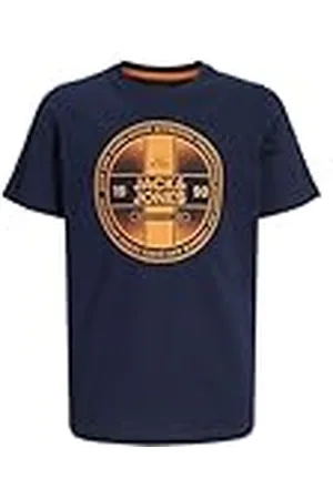 JACK & JONES Jjrio Tee Ss Crew Neck Jnr T-shirt voor jongens, , 128