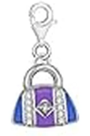 Tuscany Silver Bedel sterling handtas blauw en paars email kristal Voor Dames
