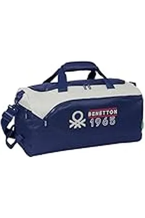 Safta BENETTON VARSITY Sporttas, rugzak, ideaal voor kinderen van verschillende leeftijden, comfortabel en veelzijdig, kwaliteit en duurzaamheid, 50 x 25 x 25 cm, ,