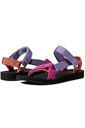 Teva Originele damessandaal, sport- en outdoor-lifestyle-sandaal, Metallic Roze Multi, 41 EU