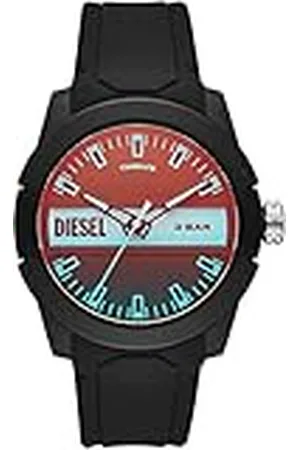 Diesel Armani Exchange Roestvrijstalen Dameshorloge met Drie Wijzers, AX7130SET