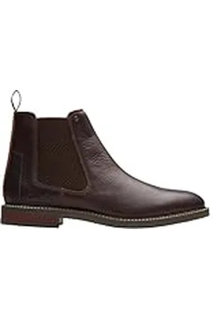 Clarks Premium Heren Jaxen Easy Chelsea Boot, bruin Tumb, 8 UK, , 40.5 EU