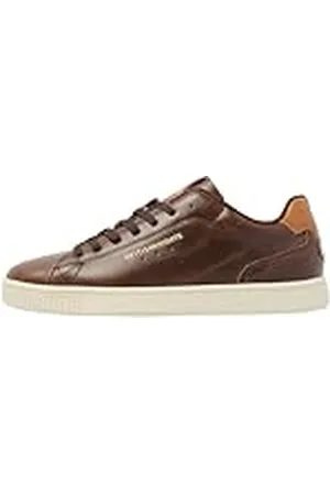 British Knights Duco sneakers voor heren, dark brown cognac, 45 EU