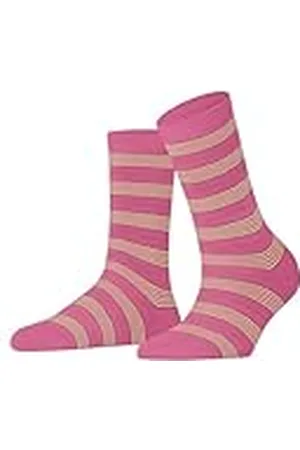 Falke Dames Sokken Stripe Uniform W So katoen gedessineerd 1 paar, , 35-38