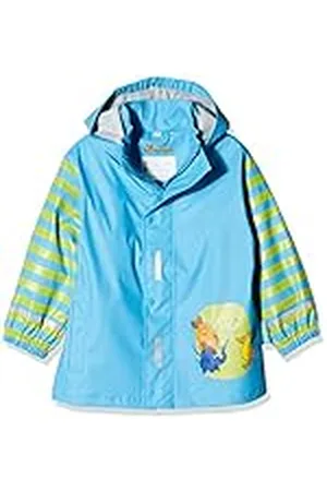 Playshoes Regenjas voor jongens die altijd van de muis is, , 128 cm