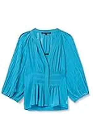 French Connection Dames Cora geplooide Smock Top Blouse, , XL, , XL