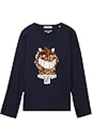 TOM TAILOR T-shirt met lange mouwen voor jongens, , 116/122 cm