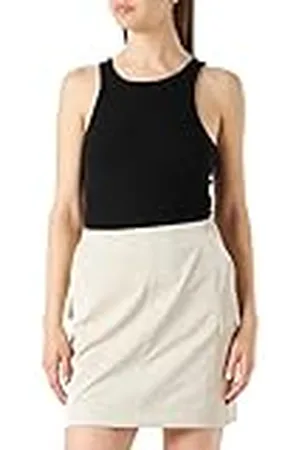 Calvin Klein Vrouwen vloeibare coating rok jas, , XL