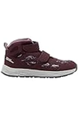 Jack Wolfskin Woodland 2 Texapore Mid Vc K wandelschoenen voor meisjes, Framboos, 27 EU