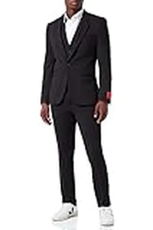 HUGO BOSS Heren Arti/Hesten232V1J Suit, Black1, 44