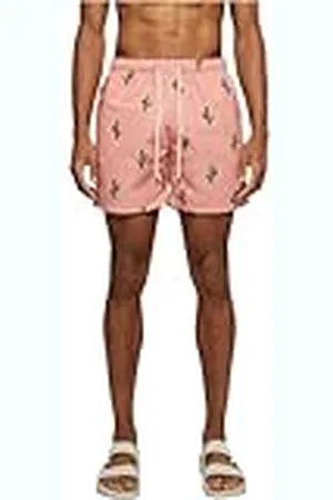 Urban classics Zwembroek voor heren, met patroon, verkrijgbaar in vele kleurvarianten, maten XS-6XL, , L