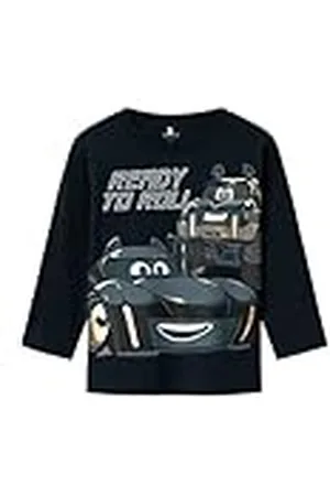 NAME IT Jongens Nmmsikke Batwheels Ls Nreg Top Wab shirt met lange mouwen, , 92