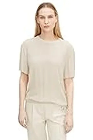 TOM TAILOR Dames T-shirt blouse met strikdetail 1030328, , 32
