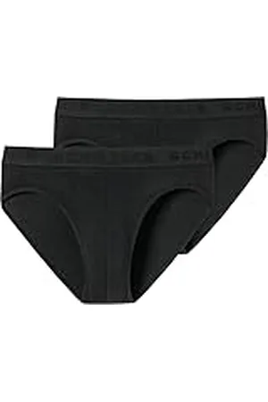 Schiesser Jungen 2 PACK Unterwäsche Slips - 95/5 Organic Bio Baumwolle - Größe 140 bis 176