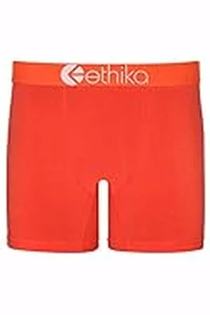 Ethika Mid boxershort voor heren, Inheemse Oranje, S