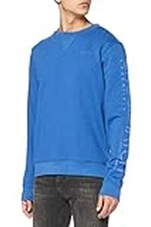 Crosshatch Heren Cruetime Sweatshirt, Cruetime/Federaal Blauw, S