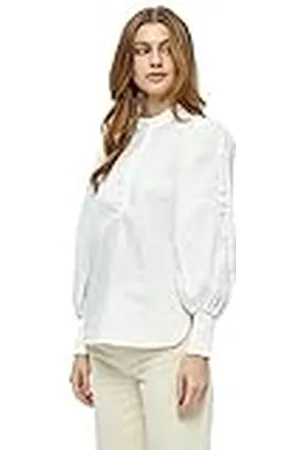 Minus Hellen Parelshirt voor dames, wolk danser, 10, , 36