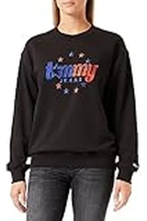 Tommy Hilfiger Dames Tjw Relaxed Tommy Stars Crew Sweatshirt, , M