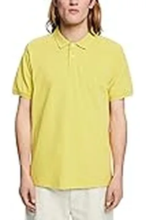 ESPRIT Poloshirt van stonewashed-katoenen piqué, , XXL