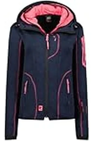 Geographical Norway Tijgerin, dames, fleece, warm, ritssluiting, jas, herfst, winter, lente, warm, dames, lange mouwen, trui, bont, zacht, comfortabel, outdoor ( , XL), , XL