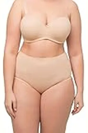 Ulla Popken Dames korsetbroek, bodyforming-inzetstuk, hoge taille, shapewear, ondergoed, , 42/44