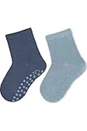 Sterntaler Baby-jongens Abs-sokjes, dubbelpak, effen kinderkous, , 18 EU