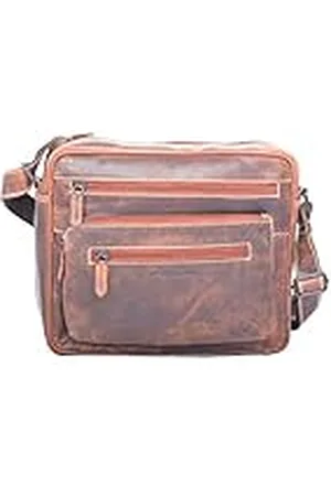 ARRIGO BELLO 0856B, schoudertas uniseks-volwassene 29x27x8 cm (B x H x T)