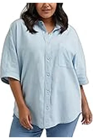 Lee Dames Relaxed ONE Pocket Shirt, Foam, X-Small, , XS