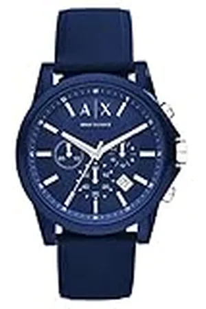 Armani Exchange Chronograaf Siliconen Horloge