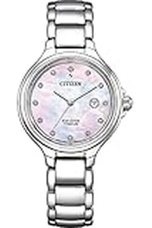 Citizen Analoog kwartshorloge voor dames met titanium armband EW2680-84Y, , Eén maat, armband
