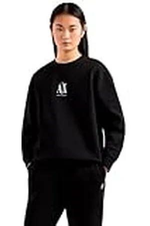 Armani Exchange Dames, Icon project, geborduurd logo, ronde hals Sweatshirt, , XS, , XS